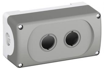 Корпус кнопочного поста ABB MEP-2-0 на 2 элемента пластиковый