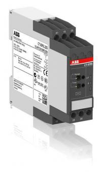 Реле времени CT-ERS.21S (задержка на включ.) 24-240В AC/DC, 0.05c..300ч, 2ПК, винтовые клеммы