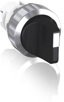 Переключатель ABB M2SS2-20B (короткая ручка) черный 2-х поз. (корпус) 90° с фиксацией