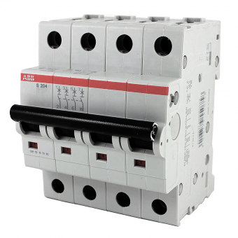 Автоматический выключатель 4-полюсной ABB S204 C40