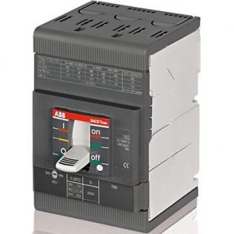 Выключатель автоматический трехполюсный на 50А ABB Sace Tmax XT2N 160 TMA 50-500 3p F F