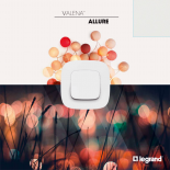 Сценарный выключатель для 4 сценариев с лицевой панелью Legrand Valena MyHome Allure белый