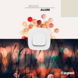 Лицевая панель интерфейса SCS/радио Legrand Valena MyHome Allure слоновая кость