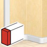 Заглушка Legrand DLP для 150х65