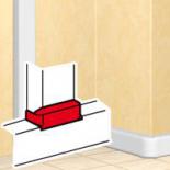 Отвод Т-образный 80 мм Legrand DLP для 105/80х35 и 150/80х50