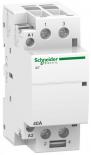 Модульный контактор iCT Acti 9 Schneider Electric 40A 2НО 220В/240В АС 50ГЦ