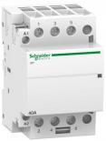 Модульный контактор iCT Acti 9 Schneider Electric 40A 3НО 220В/240В АС 50ГЦ