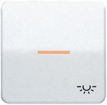 JUNG CD 500/CD plusПлатина Клавиша 1-я с/п с символом ”ОСВЕЩЕНИЕ” (CD590KO5LPT)