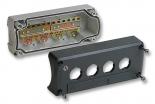 Корпус кнопочного поста Schneider Electric XALD04 на 4 отверстия