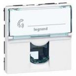 Розетка RJ11Legrand Mosaic 2М