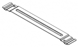 DKC Заглушка TC 300x80 inox (37265INOX)
