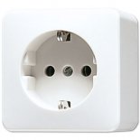 Штепсельная розетка SCHUKO для накладного монтажа 16A 250V ~ IP44