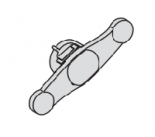 ЧЕРНАЯ РУКОЯТКА ДЛЯ INS/INV800-1600
