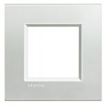 LivingLight Рамка прямоугольная, 1 пост, цвет Серебро