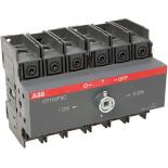Реверсивный трехполюсный выключатель нагрузки ABB OT100F3С на 100А без ручки управления