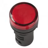Лампа AD22DS(LED)матрица d22мм красный 230В  ИЭК