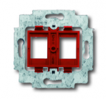 Суппорт для 2-х неэкранированных LWL разъёмов фирм AMP / tyco Electronics, BTR, KRONE, RADIALL, Sete