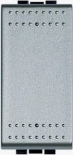 Кнопка 1П-NO 10А (механизм+клавиша 1 модуль)