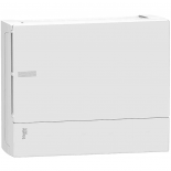 Бокс навесной с белой дверцей Schneider Electric Mini Pragma на 12 модулей с клеммниками N+PE
