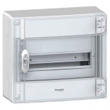 Щит навесной с прозрачной дверцей Schneider Electric Pragma на 13 (1x13) модулей с клеммниками N+PE