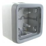 Коробка однопостовая накладного монтажа Legrand Plexo IP55 серая