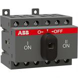 Реверсивный трехполюсный выключатель нагрузки ABB OT16F3С на 16А с ручкой управления