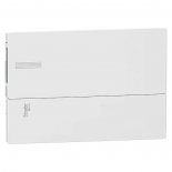 Бокс встраиваемый с белой дверцей Schneider Electric Mini Pragma на 18 модулей с клеммниками N+PE