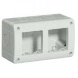 Защищенный корпус IP40, 2+2 модуля