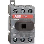 Рубильник (выключатель нагрузки) трехполюсный ABB OT25F3 25А
