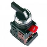 Переключатель АLСLR-22 черный 3 пол. I-O-II 1з+1р ИЭК