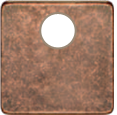 FEDE Монтажная плата для механизмов с одним коннектором, цвет rustic copper,беж (FD04315RU-A)