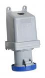 Розетка для монтажа на поверхность 2125RS6W, 125A, 2P+E, IP67, 6ч