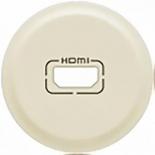 Лицевая панель для розетки аудио/видео HDMI Legrand Celiane слоновая кость