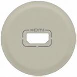 Лицевая панель для розетки аудио/видео HDMI Legrand Celiane титан