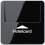 JUNG CD 500/CD plusЧерный Накладка карточного выключателя (CD590CARDSW)