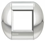 LivingLight Рамка овальная, 1 пост, цвет Хром