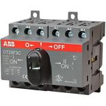 Реверсивный трехполюсный выключатель нагрузки ABB OT25F3С на 25А с ручкой управления