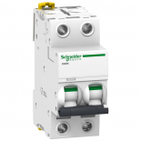 Автоматический двухполюсный выключатель Schneider Electric Acti9 iC60N C6 6кА