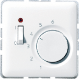 JUNG CD 500/CD plusСерый Термостат комнатный, 10(4)А (TRCD231GR)