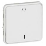 Переключатель двухполюсный с антибактериальным покрытием  Legrand Plexo серии Artic IP55, белый