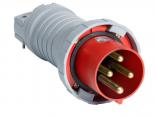 Вилка кабельная 3125P6W, 125А, 3P+E, IP67, 6ч