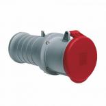 Розетка кабельная 363C6, 63А, 3P+E, IP44, 6ч