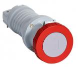 Розетка кабельная 4125C6W, 125А, 3P+N+E, IP67, 6ч