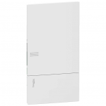 Бокс встраиваемый с белой дверцей Schneider Electric Mini Pragma на 36 (3х12) модулей с клеммниками N+PE