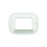 Axolute декоративные накладки в форме эллипса, White, цвет белый Corian, на 3 модуля