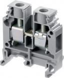 Клеммник ABB М10/10 на DIN-рейку 10мм.кв. серый