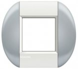 LivingLight Рамка овальная, 1 пост, цвет Небесный