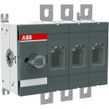 Выключатель нагрузки трехполюсный ABB OT400E3 на 400A без ручки управления