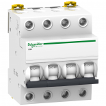 Автоматический четырехполюсный выключатель Schneider Electric Acti9 iK60 C6 6кА