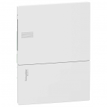 Бокс встраиваемый с белой дверцей Schneider Electric Mini Pragma на 4 модуля с клеммниками N+PE